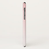 Moderne Roze Glitter Drips & Wimpers Case-Mate iPhone Case (Achterkant/links)