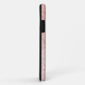 Moderne roze glitter Sparkles Persoonlijk Case-Mate iPhone Case (Achterkant/rechts)