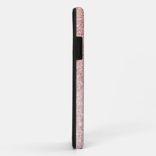 Moderne roze glitter Sparkles Persoonlijk Case-Mate iPhone Case (Achterkant/rechts)