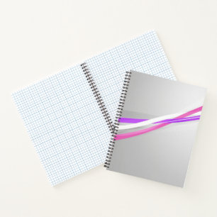 Moderne Roze Golf Notebook Notitieboek