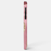 Moderne Roze Goud Agaat Case-Mate iPhone Case (Achterkant/links)