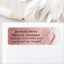 Moderne Roze Goud Modieuze Budget Bruiloft