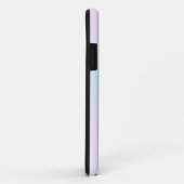 Moderne Roze Gradiënt Monogram Naam Case-Mate iPhone Case (Achterkant/rechts)