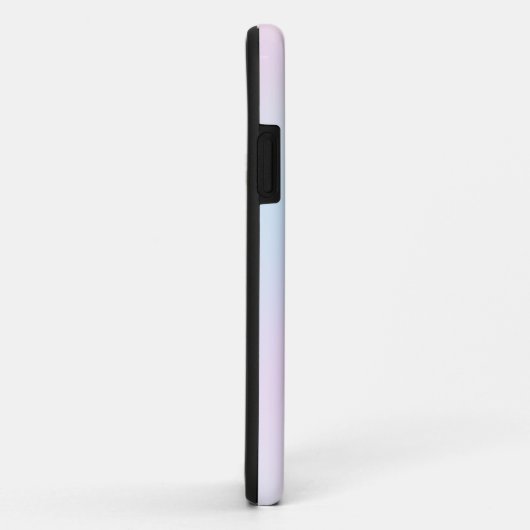Moderne Roze Gradiënt Monogram Naam Case-Mate iPhone Case (Achterkant/rechts)