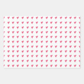 Moderne roze handleiding inpakpapier vel (Voorkant 2)