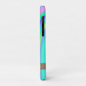 Moderne Roze Holographic van Flamingo - Gepersonal Case-Mate iPhone Case (Achterkant/links)