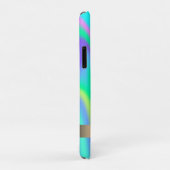 Moderne Roze Holographic van Flamingo - Gepersonal Case-Mate iPhone Case (Achterkant/rechts)