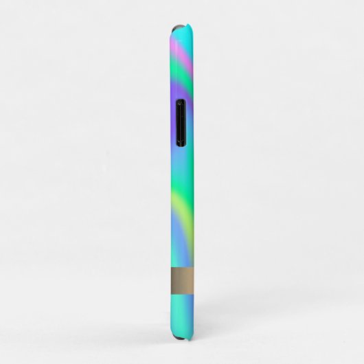 Moderne Roze Holographic van Flamingo - Gepersonal Case-Mate iPhone Case (Achterkant/rechts)