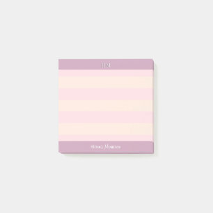 Moderne roze Kantoor leraar mam-student Post-it® Notes
