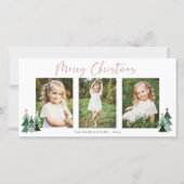 Moderne roze kerstavond 3 Foto (Voorkant)