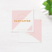 Moderne roze Ketting display Kaart (Bureau)