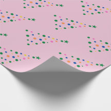 Moderne roze kleurrijke kerstboom