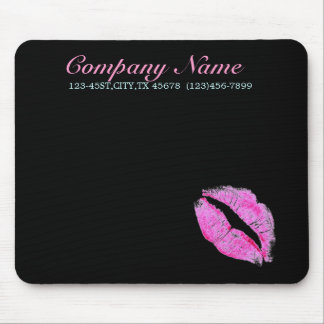 moderne roze lippen Makeup Artist cosmetoloog Muismat