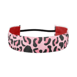 Moderne Roze Luipaard Patroon Dier