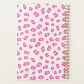 Moderne Roze Maandplanner Planner (Achterkant)