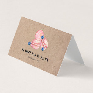 Moderne roze macro's Professional Logo Visitekaartjes
