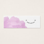 Moderne roze Natuur die een DisplayCard verdient Mini Visitekaartjes (Voorkant)