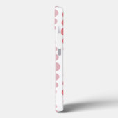 Moderne roze rechthoeken Case-Mate iPhone case (Achterkant / Links)