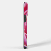  moderne roze roos close-up iPhone hoesje (Rechterkant)