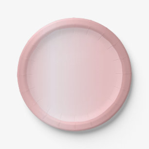 Moderne Roze Roze Goud Trendy Elegante Sjabloon Papieren Bordje