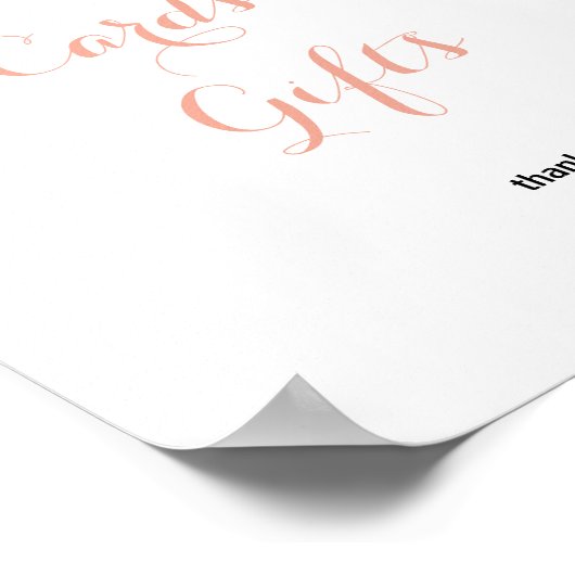 Moderne Roze Tropische Bloemkaartjes en Cadeaus Si Poster (Hoek)