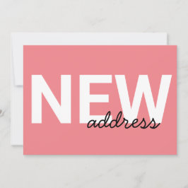 Moderne roze Typografie Bewegende Aankondiging