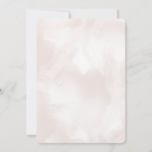 Moderne Roze Verjaardagsfeestuitnodiging Kaart (Achterkant)