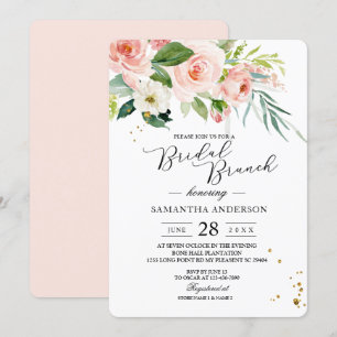 Moderne roze Waterverf schoonheidsbloemen en blade Kaart