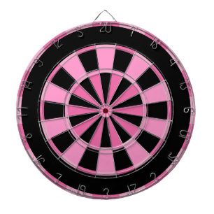 Moderne Roze Zwart Dartbord