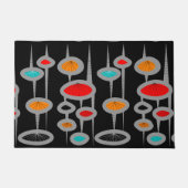 Moderne ruimtevaart uit het midden van de eeuw deurmat (Voorkant)