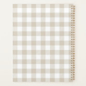 Moderne Russe Buffalo Beige Check Planner (Dos)