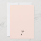 Moderne Rust Hand getrokken Verlovingsfeestuitnodi Kaart (Achterkant)
