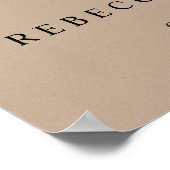 Moderne Rustiek, Welkom bij het Proefdinermaal van Poster (Hoek)