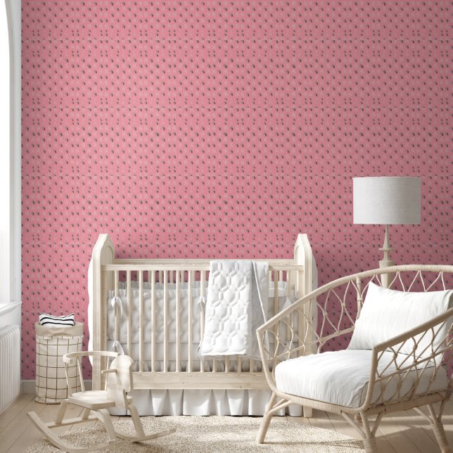   Moderne Rustieke Beer Patroon Behang (Kinderen)