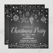 Moderne rustieke elegante vakantie kerstfeest kaart (Voorkant / Achterkant)