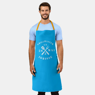Moderne Rustieke GRILLMASTER Aangepaste Koele Volw Schort