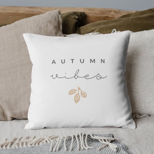 Moderne rustieke herfst vibes decoratief kussen