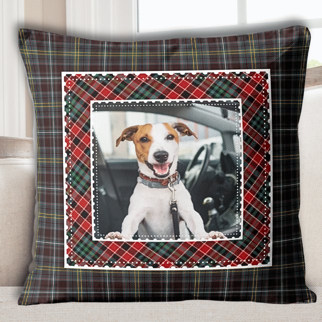 Moderne rustieke plaid huisdier foto kussen (Modern Rustic Plaid Pet Photo Throw Pillow

☆★
☆★
☆★
☆★
(819)
 | 
)