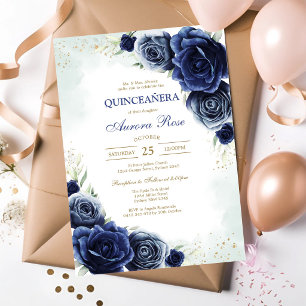 Moderne Rustieke Quinceanera Uitnodiging
