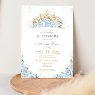 Moderne Rustieke Quinceanera Uitnodiging