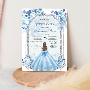 Moderne Rustieke Quinceanera Uitnodiging