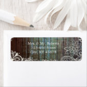 moderne rustige bruinkoolbrij etiket (Insitu)