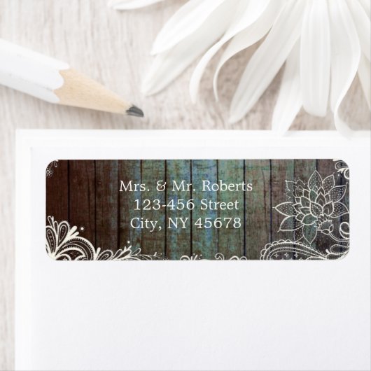 moderne rustige bruinkoolbrij etiket (Insitu)