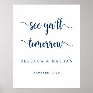 Moderne Rustique, À tous demain Affiche