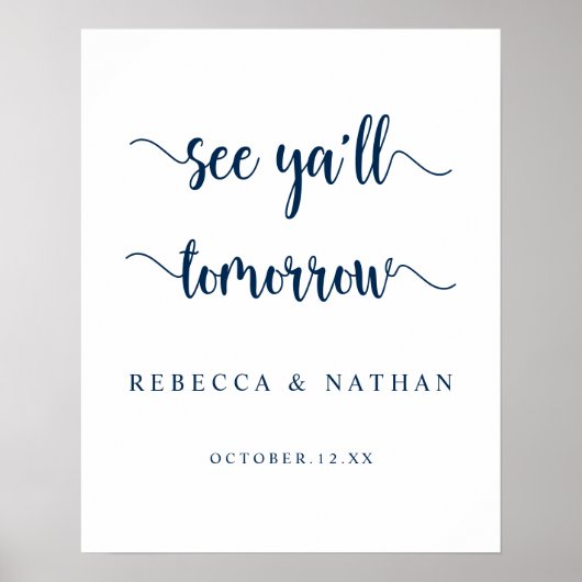 Moderne Rustique, Affiche Voir tout le monde demai (Devant)