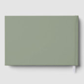 Moderne Sage Green Bonne Retraite Personnalisée (Verso)