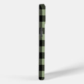 Moderne Sage Green Plaid Controleer Patroonnaam Case-Mate iPhone Case (Achterkant / Rechts)