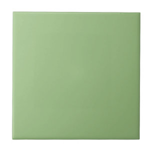 Moderne Sage Green Plain Effen Kleur Tegeltje