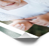 Moderne sage groene multi-fotoreportemonnee foto afdruk (Hoek)