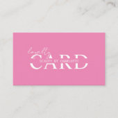 Moderne, Salon, 10 - Carte de fidélité (Devant)